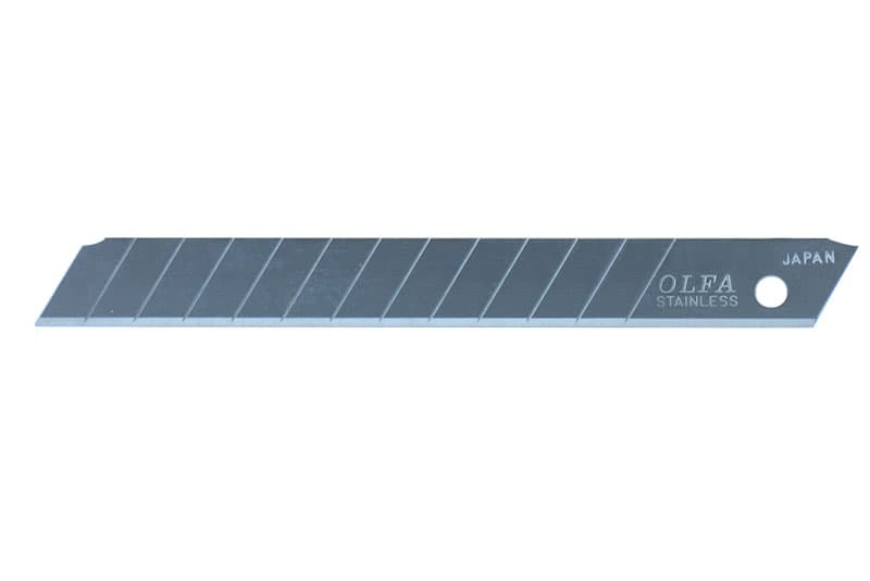 Olfa Abbrechklingen (Edelstahl) 9 mm, 50er Pack