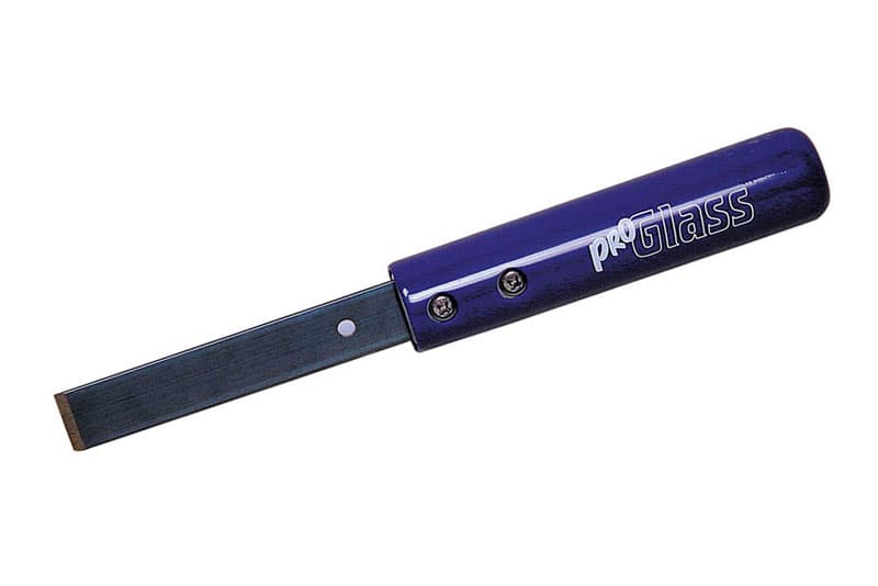 Falzschaber mit Neoprenüberzug mit 19 mm Klinge