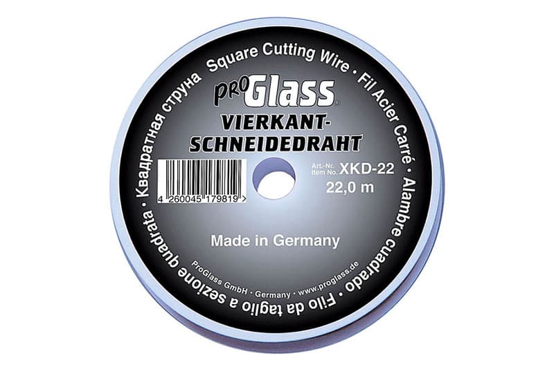 ProGlass Schneidedraht, 4-kant, Spule zu 44 m